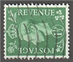 Great Britain Scott 282a Used
